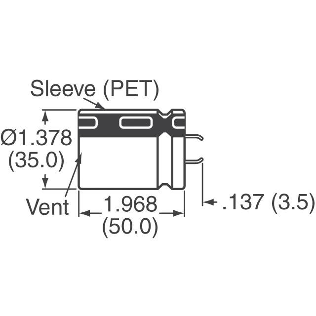 EKMQ451VSN561MA50S United Chemi-Con  Condensateurs électrolytiques en aluminium